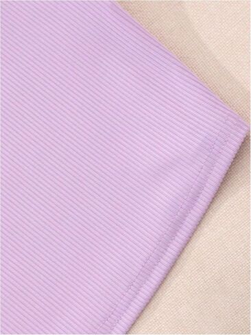 Milumia Girl's 3 Pcs Tank Shirts Round Neck Sleeveless Solid Casual Tops in Saudi Arabia