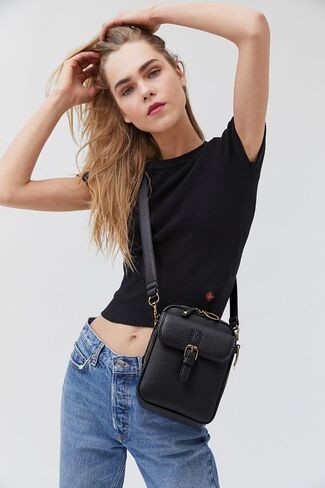 Messenger Bag for Women Vegan Leather Urvashi Crossbody Bag with Built in Wallet,Vintage Anti-Theft Purse with Card Slots2025 in Saudi Arabia