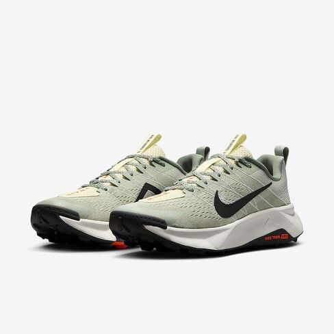 Nike Wildhorse 10 Men's Trail Running Shoes (FV2338-300, Jade Horizon/Light Silver/Safety Orange/Medium Ash) in Saudi Arabia