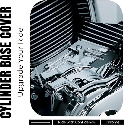 Cylinder Base Cover for Harley Touring, Electra Glide, Road Glide, Road King, Street Glide, Ultra Limited, Tri Glide, Freewheeler 2017-2023 in Saudi Arabia