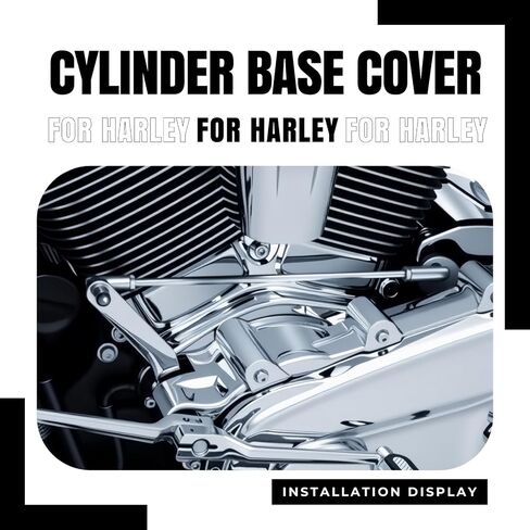 Cylinder Base Cover for Harley Touring, Electra Glide, Road Glide, Road King, Street Glide, Ultra Limited, Tri Glide, Freewheeler 2017-2023 in Saudi Arabia