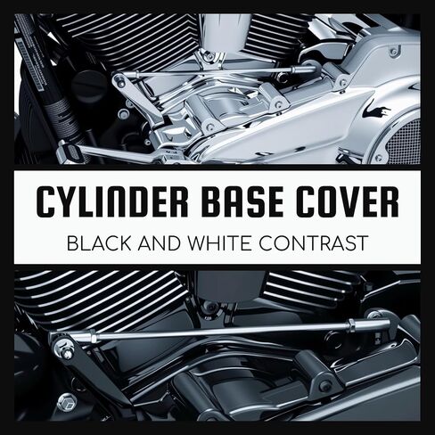 Cylinder Base Cover for Harley Touring, Electra Glide, Road Glide, Road King, Street Glide, Ultra Limited, Tri Glide, Freewheeler 2017-2023 in Saudi Arabia