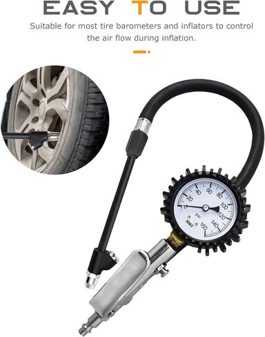 تشاك إطارات السيارة ، Air Chuck Quick Connect ، إكسسوارات السيارة 1/4 "، تصل FNPT الممتدة in Saudi Arabia