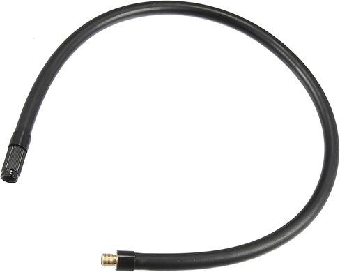 Motoforti Universal الإطارات الإطارات امتداد خرطوم تشاك محول الهواء أنبوب مضخة صمام الإطارات أنبوب صمام إطارات ، طول 50 سم ، مطاط النحاس ، أسود ، 1 الكمبيوتر in Saudi Arabia