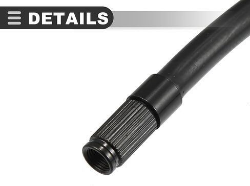 Motoforti Universal الإطارات الإطارات امتداد خرطوم تشاك محول الهواء أنبوب مضخة صمام الإطارات أنبوب صمام إطارات ، طول 50 سم ، مطاط النحاس ، أسود ، 1 الكمبيوتر in Saudi Arabia