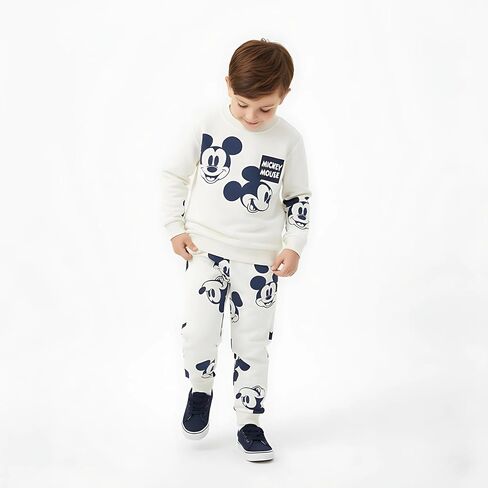 Disney Mickey Mouse Boys Sweatshirt and Pants Set for Big Kids in Saudi Arabia