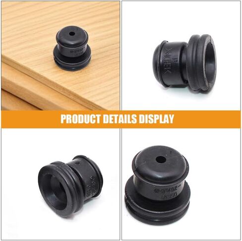 Garneck 6pcs محرك تلقائي تغطية وسادة وسادة الحماية من المطاط لمحركات السيارات الاهتزاز امتصاص حشيات خفيفة الوزن وملحقات السيارات متعددة الاستخدامات in Saudi Arabia