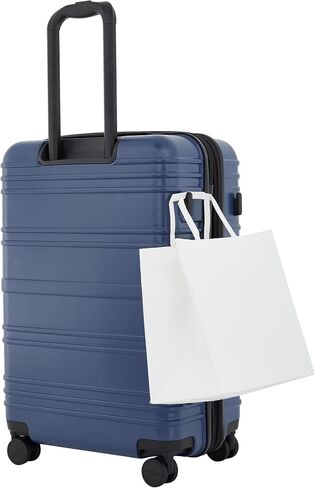 Scotch & Soda Rotterdam Expandable Hardside Luggage, Ocean Blue, 3 Piece Set in Saudi Arabia