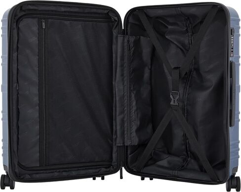 Scotch & Soda Rotterdam Expandable Hardside Luggage, Ocean Blue, 3 Piece Set in Saudi Arabia