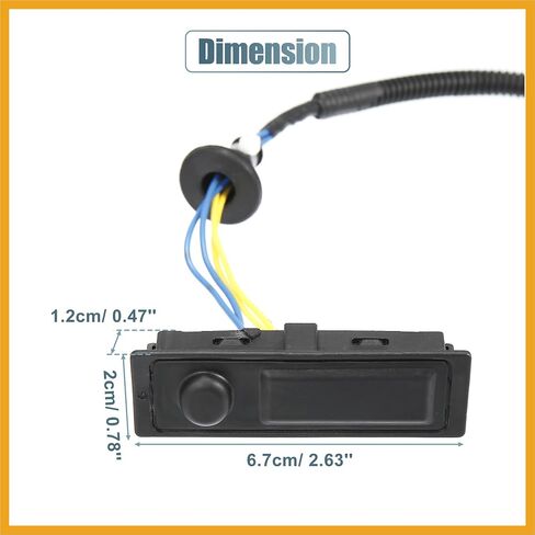 25380-3JA0A for Nissan Pathfinder Platinum 2016-2020 for Nissan Pathfinder Platinum Hybrid 2014-2015 Rear Liftgate Trunk Open Release Switch w/Intelligent Key Replacement in Saudi Arabia