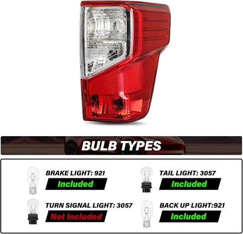 Bryght Tail Light Assembly تناسب 2016-2023 Nissan Titan/Titan XD مصباح Brake Brake Brake Side (مع المصابيح) in Saudi Arabia