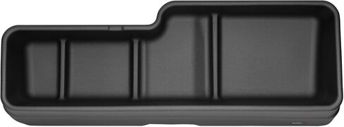 Weathertech تحت نظام تخزين المقاعد لـ Silverado 1500 ، Sierra 1500 ، Silverado 1500 Ltd ، Silverado 2500HD/3500HD ، Sierra 2500HD/3500HD ، Sierra 1500 Limited (4S005) Black in Saudi Arabia