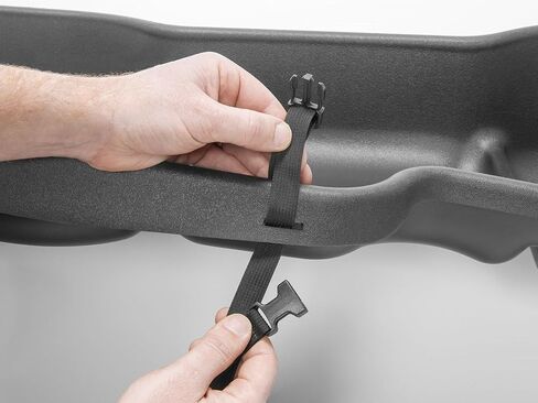 Weathertech تحت نظام تخزين المقاعد لـ Silverado 1500 ، Sierra 1500 ، Silverado 1500 Ltd ، Silverado 2500HD/3500HD ، Sierra 2500HD/3500HD ، Sierra 1500 Limited (4S005) Black in Saudi Arabia