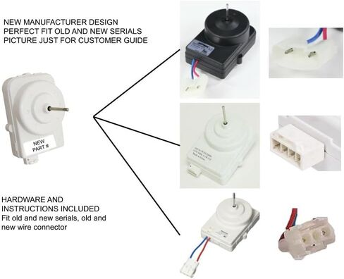 Glob Pro Solutions يناسب 297279500 متوافق مع Frigidaire Kenmore Intenser Fanfits Old # 241584301 ، 7241584301 in Saudi Arabia