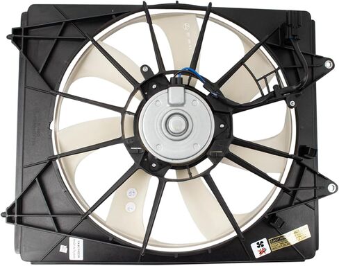 TRQ A/C Condenser Cooling Fan Assembly Compatible with 2011-2017 Honda Odyssey HO3113131 in Saudi Arabia