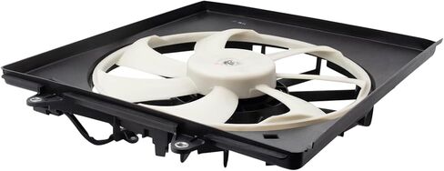 TRQ A/C Condenser Cooling Fan Assembly Compatible with 2011-2017 Honda Odyssey HO3113131 in Saudi Arabia
