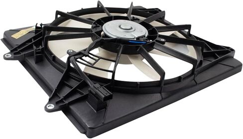 TRQ A/C Condenser Cooling Fan Assembly Compatible with 2011-2017 Honda Odyssey HO3113131 in Saudi Arabia