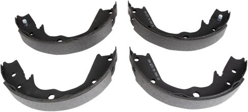 TRQ Rear Parking Brake Shoe Set Compatible with 2010-2012 Subaru Legacy Outback in Saudi Arabia