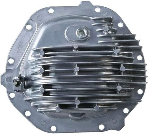 Rear Aluminum Differential Cover with 12-Bolt Fits 2004-2015 Nissan Titan V8 5.6L in Saudi Arabia