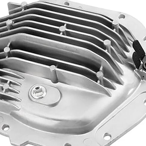 Rear Aluminum Differential Cover with 12-Bolt Fits 2004-2015 Nissan Titan V8 5.6L in Saudi Arabia