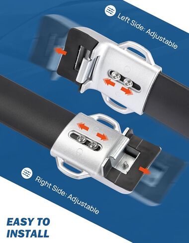 رفوف سقف Joytutus Cross Cross متوافقة مع GX460 2010-2023 ، قضبان السكك الحديدية السقف الألومنيوم ، أشرطة شحن ضوضاء منخفضة على السطح على السطح المنخفض in Saudi Arabia