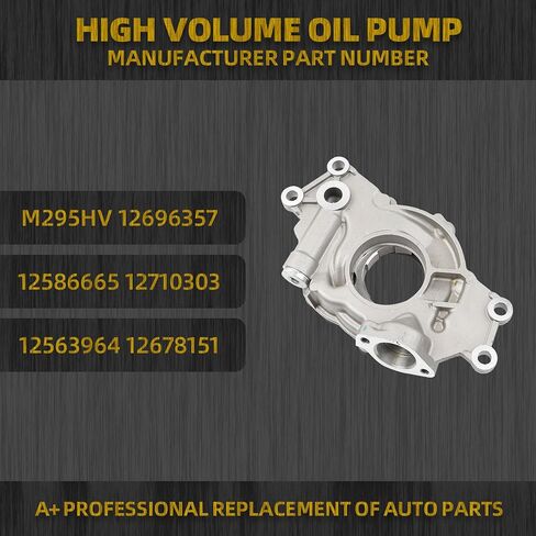 Dasbecan LS High Volume Oil Pump Timing Chain Kit M295HV Compatible with Chevy Silverado Avalanche GMC Sierra Yukon Cadillac Escalade 4.8L 5.3L 5.7L 6.0L LS1 LS2 LS3 L96 LM7 LR4 LQ4 Engine 1997-2013 in Saudi Arabia