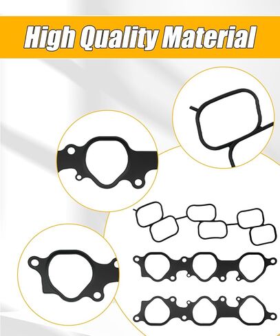Intake Manifold Gasket Set Fits for Toyota Tacoma,4Runner,Tundra,FJ Cruiser 4.0L V6 DOHC 24v,Replace MS96671 in Saudi Arabia