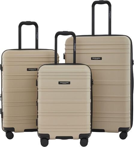 Scotch & Soda Rotterdam Expandable Hardside Luggage, Ocean Blue, 3 Piece Set in Saudi Arabia