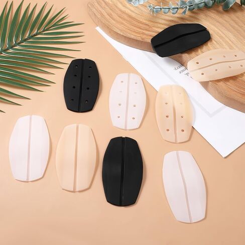 Giantree 12 Pcs/6 Pairs Bras Strap Pad, Silicone Bra Shoulders Pads, Non-Slip Soft Shoulder Protectors, Non-Slip Shoulders Pads, Bras Strap Holders for Women, Relieve Shoulder Discomfort Anti-Slips in Saudi Arabia