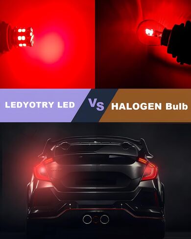 7443 7440 LED LED LED RED TAIL BRAKE LIGHTS ، 12V-24V Super Bright Low Power 7441 7444 W21W T20 LED PLUSTING for Brake Lights ، Tail Light in Kuwait