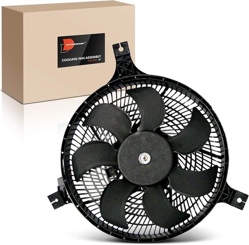 A-Premium A/C Condenser Fan Assembly Compatible with Select Infiniti Models - FX45 2003-2008, 4.5L - Replace# 21481CG000 in Saudi Arabia