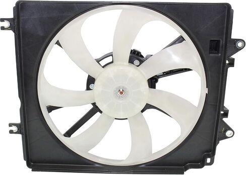 Front A/C Condenser Cooling Fans Assembly Right Passenger Side Direct Replacement Compatible With 2017-2022 Honda CR-V HO3113141 386155PAA01-PFM 386165PAA01 in Saudi Arabia