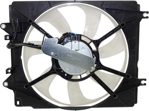 Front A/C Condenser Cooling Fans Assembly Right Passenger Side Direct Replacement Compatible With 2017-2022 Honda CR-V HO3113141 386155PAA01-PFM 386165PAA01 in Saudi Arabia