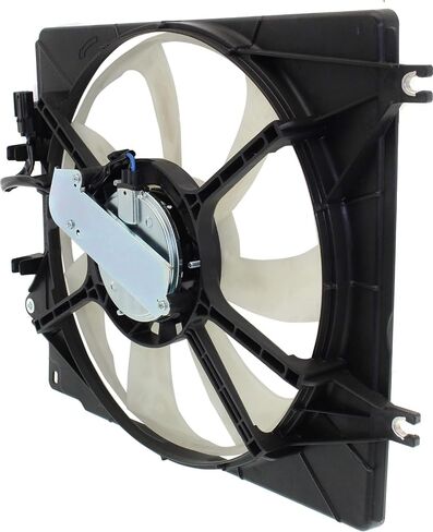 Front A/C Condenser Cooling Fans Assembly Right Passenger Side Direct Replacement Compatible With 2017-2022 Honda CR-V HO3113141 386155PAA01-PFM 386165PAA01 in Saudi Arabia