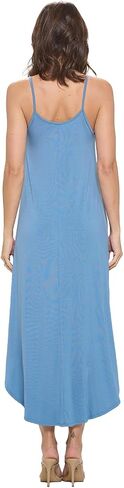 Stylish FABRIC Women's Rayon Modal Sexy Casual Sleeveless Stylish Maxi W/Pockets, Long Lingerie, Nightgowns, Summer Dresses in Saudi Arabia