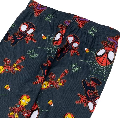 Marvel Boys' 2-Piece Loose-fit Set, Superhero Pajamas, Soft & Cute for Kids in Saudi Arabia