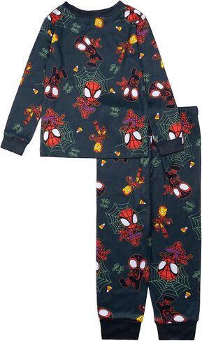 Marvel Boys' 2-Piece Loose-fit Set, Superhero Pajamas, Soft & Cute for Kids in Saudi Arabia