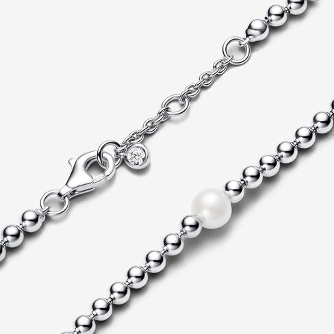 PANDORA Timeless Treated Freshwater Cultured Pearl & Beads Bracelet - Jewelry for Women - Includes Gift Box in Saudi Arabia