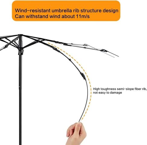 Compact Umbrella, Mini Umbrella, small umbrella for travel mini - UPF 50+ UV Protection & Waterproof, Windproof 6 Ribs Fiberglass, Pocket-Sized 6.3in Folded, Lightweight 7.05oz for Backpack Travel, travel essentials with Black Cooling Tech in Saudi Arabia