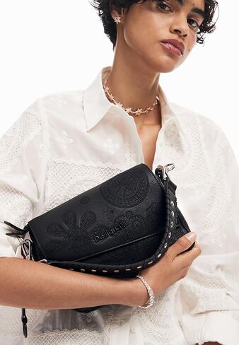 Desigual M Bag With Embroidered Flowers in Saudi Arabia