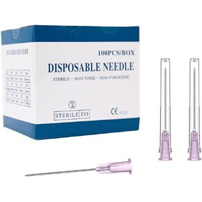 23Ga 1 بوصة لملحقات أدوات المختبر، معبأة بشكل فردي، عبوة من 100 قطعة in Kuwait