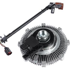 7L2Z8A616A استبدال القابض مع مروحة تبريد المبرد الإلكترونية لـ Ford Explorer 2006-2010 ، Explorer Sport Trac 2007-2010 & Mercury Mountaineer 2006-2010 4.0L 4.6L ، 3263 YB-3076 46055 in Kuwait