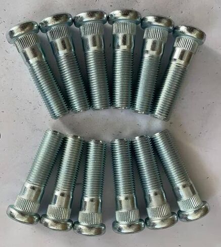 12pcs تم تمديد 1/2 "براغي مسمار عجلات أطول M12x1.25 1.78 بوصة. in Kuwait