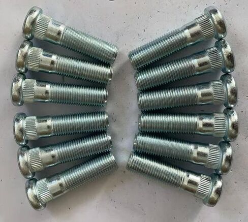 12pcs تم تمديد 1/2 "براغي مسمار عجلات أطول M12x1.25 1.78 بوصة. in Kuwait