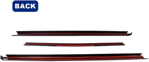غطاء غطاء الباب الخلفي متوافق مع Nissan Frontier King 2005-2014 ، حماة سكة حديد سرير الكابينة (نماذج كينج كاب فقط) ، 3 عبوات in Kuwait