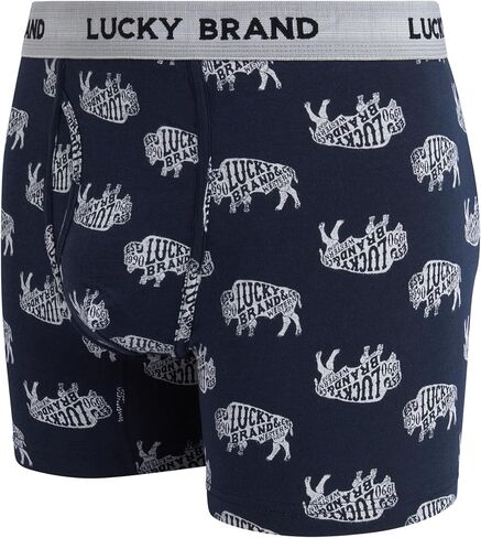 سراويل داخلية للرجال من Lucky Brand - 3 قطع من الملاكمين الرياضيين المضغوطين للرجال مقاس S-XXL in Kuwait