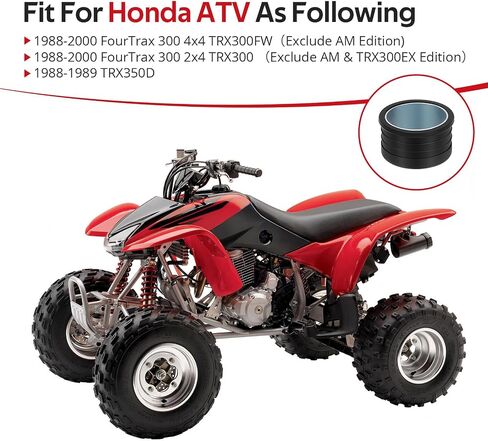 JAVIK Cylinder Head Side Cap For Honda FourTrax 300 4x4 TRX300FW FourTrax 300 2x4 TRX300 TRX350D 1988-2000 O.E.M# 12312-HC4-005 in Saudi Arabia