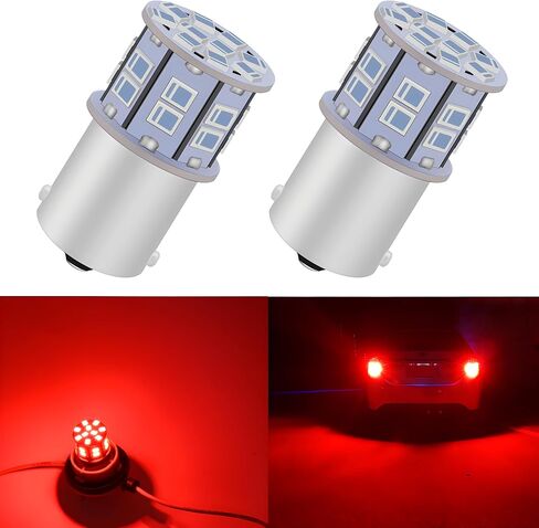 7443 7440 LED LED LED RED TAIL BRAKE LIGHTS ، 12V-24V Super Bright Low Power 7441 7444 W21W T20 LED PLUSTING for Brake Lights ، Tail Light in Kuwait