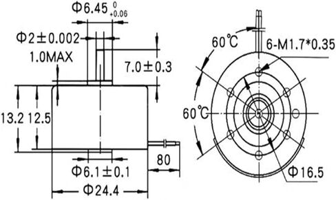 R300C DC MINI MOTOR ، نظام محرك حزام عالي السرعة ، الفضة ، البناء المعدني ، الحجم المدمج ، تصميم تدفق الهواء العنيف للأجهزة المنزلية الصغيرة ، مشاريع DIY in Saudi Arabia