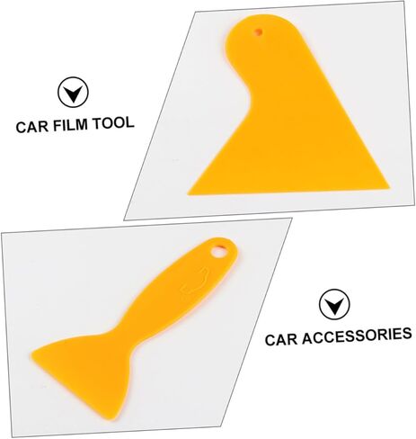 Tidtaleo 10pcs سيارات أفلام مكشفية مثلث وأدوات مستقيمة لتركيب فيلم نافذة السيارة الخفيفة الوزن والغشاء المحمولة إزالة الكاشطات لإكسسوارات السيارات in Kuwait